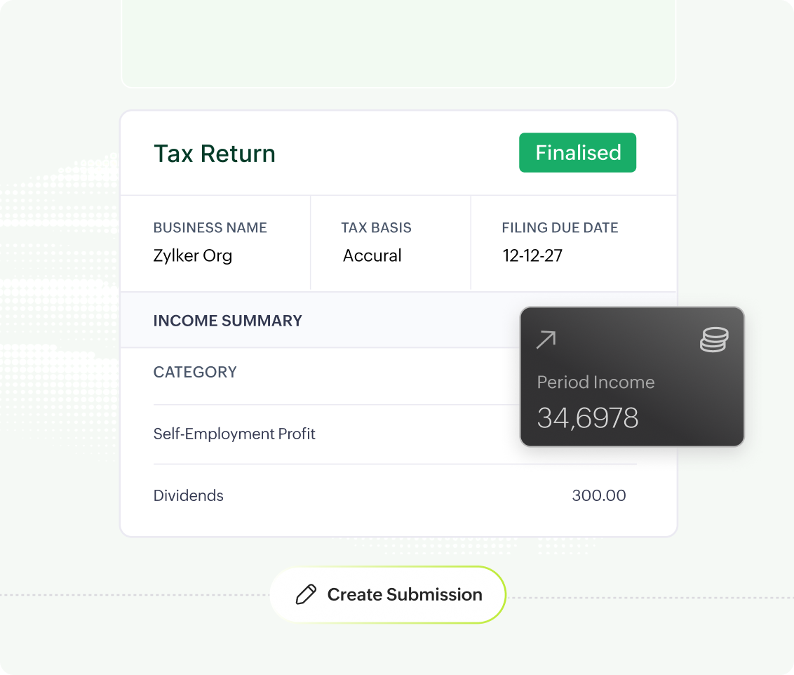 Tax and Compliances UI