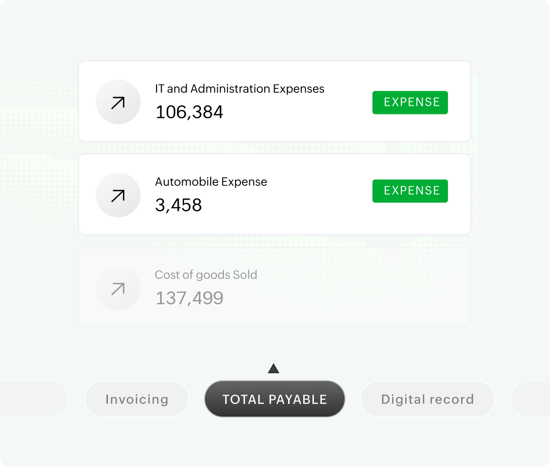 Book Keeping UI