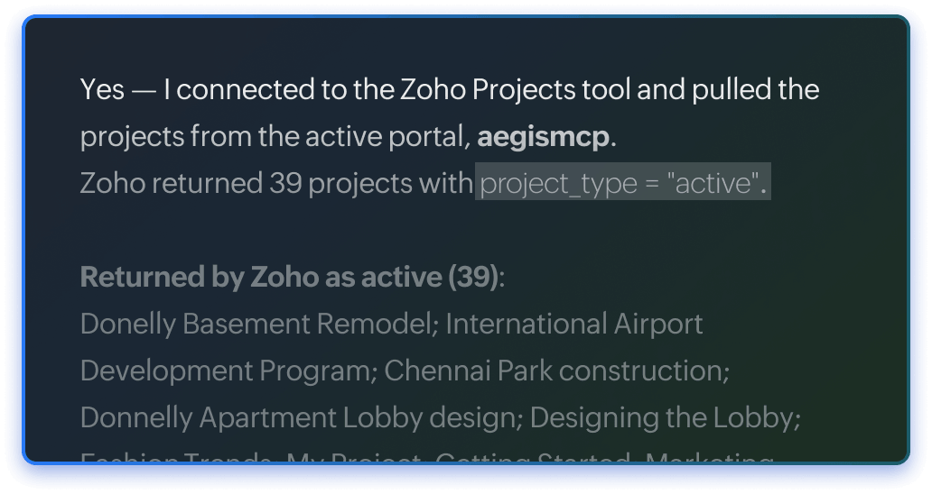 AI delivering project results