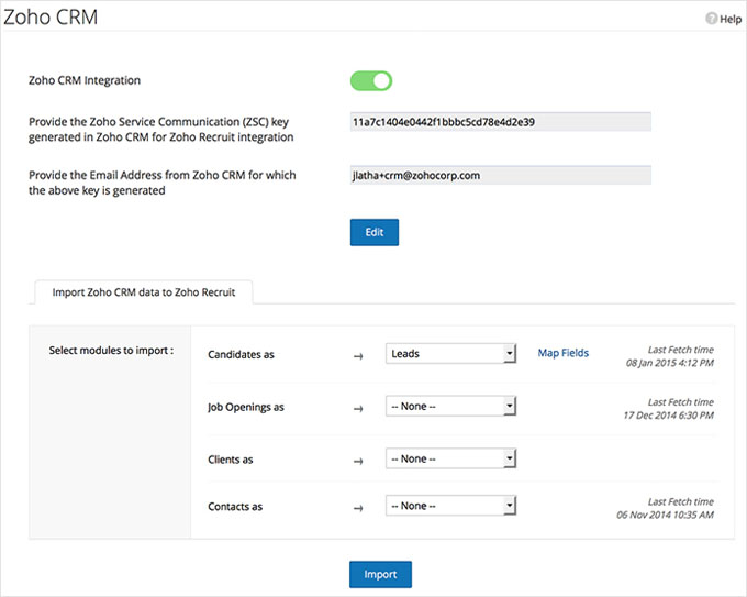 Applicant Tracking System with CRM