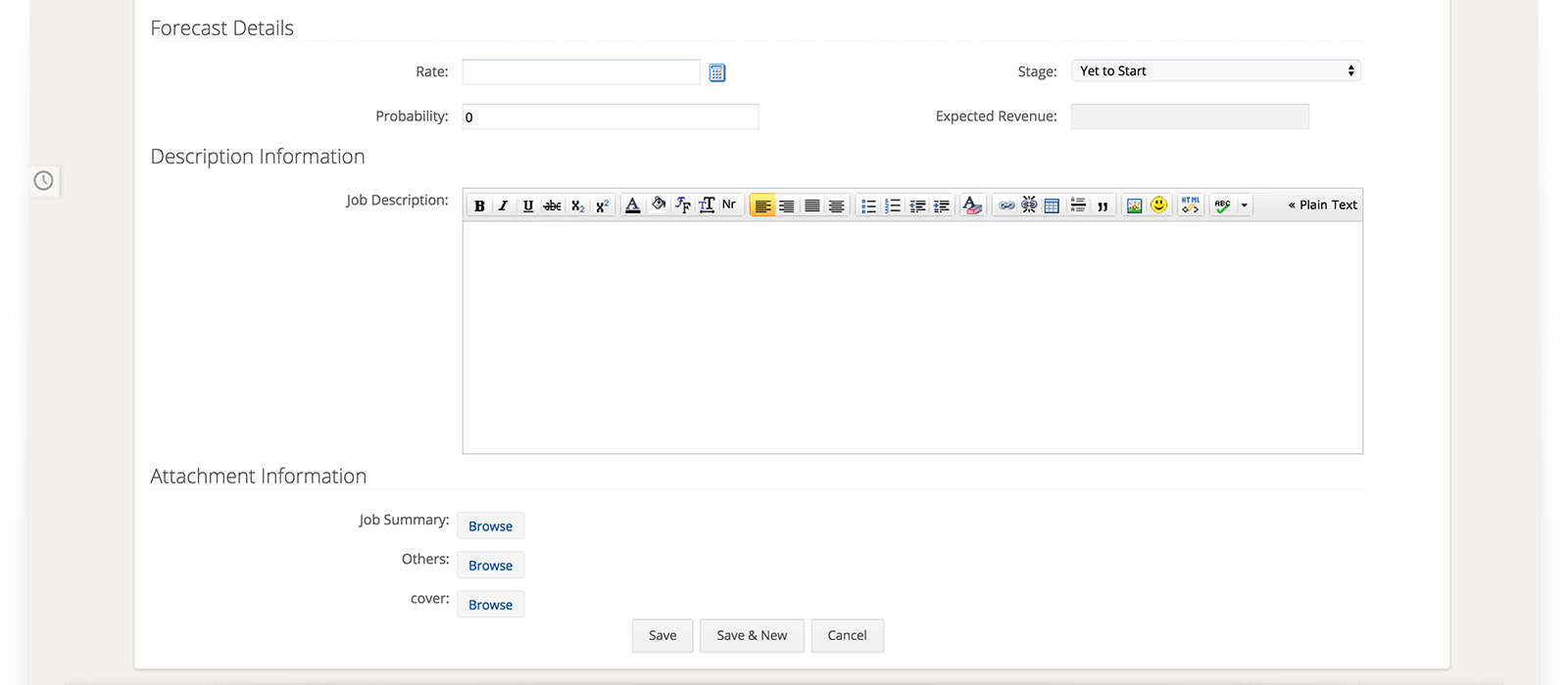 Attach documents