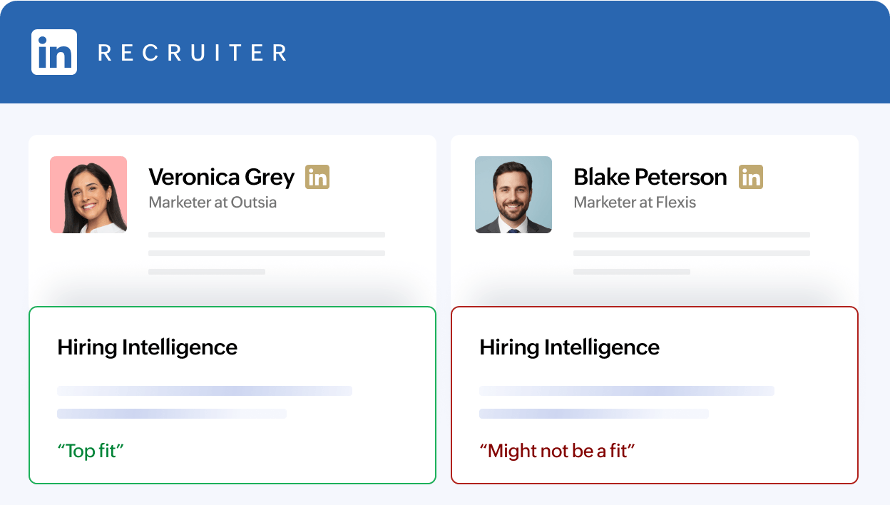 linkedin insights on zoho recruit