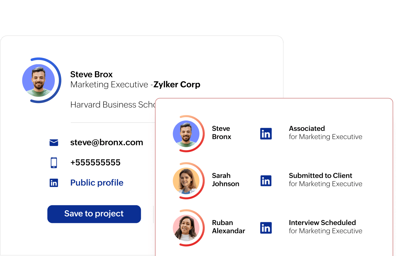zoho recruit linkedin rsc export in one click