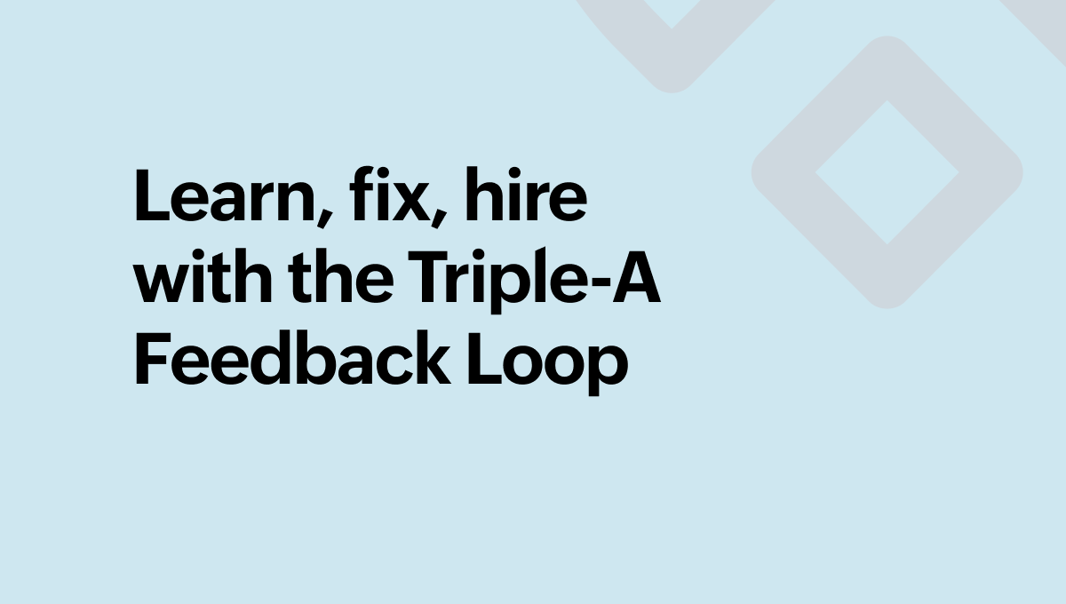 triple-a-feedback-loop