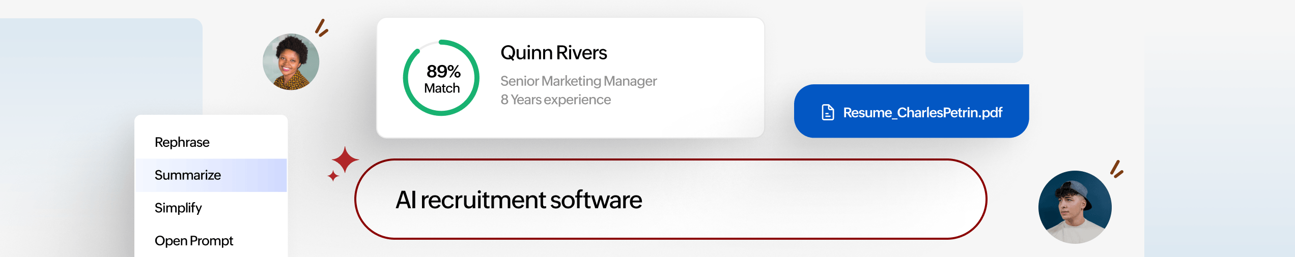 AI that helps your agency recruiters hire faster