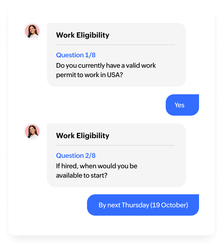 Screening Assistant in Zoho Recruit.