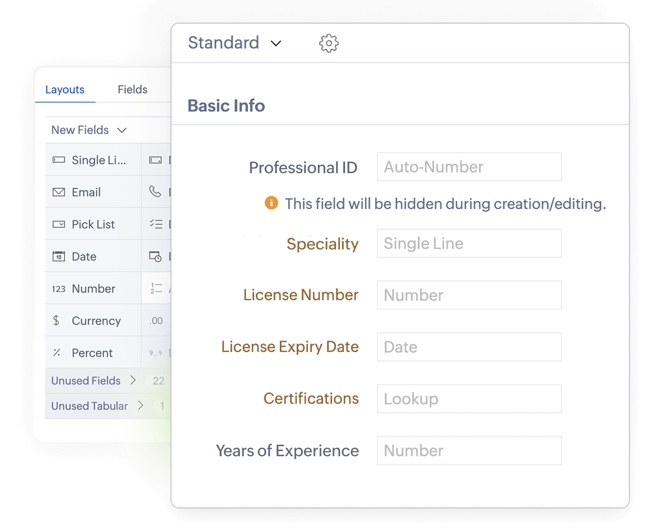 Module Layout Editor in Zoho Recruit