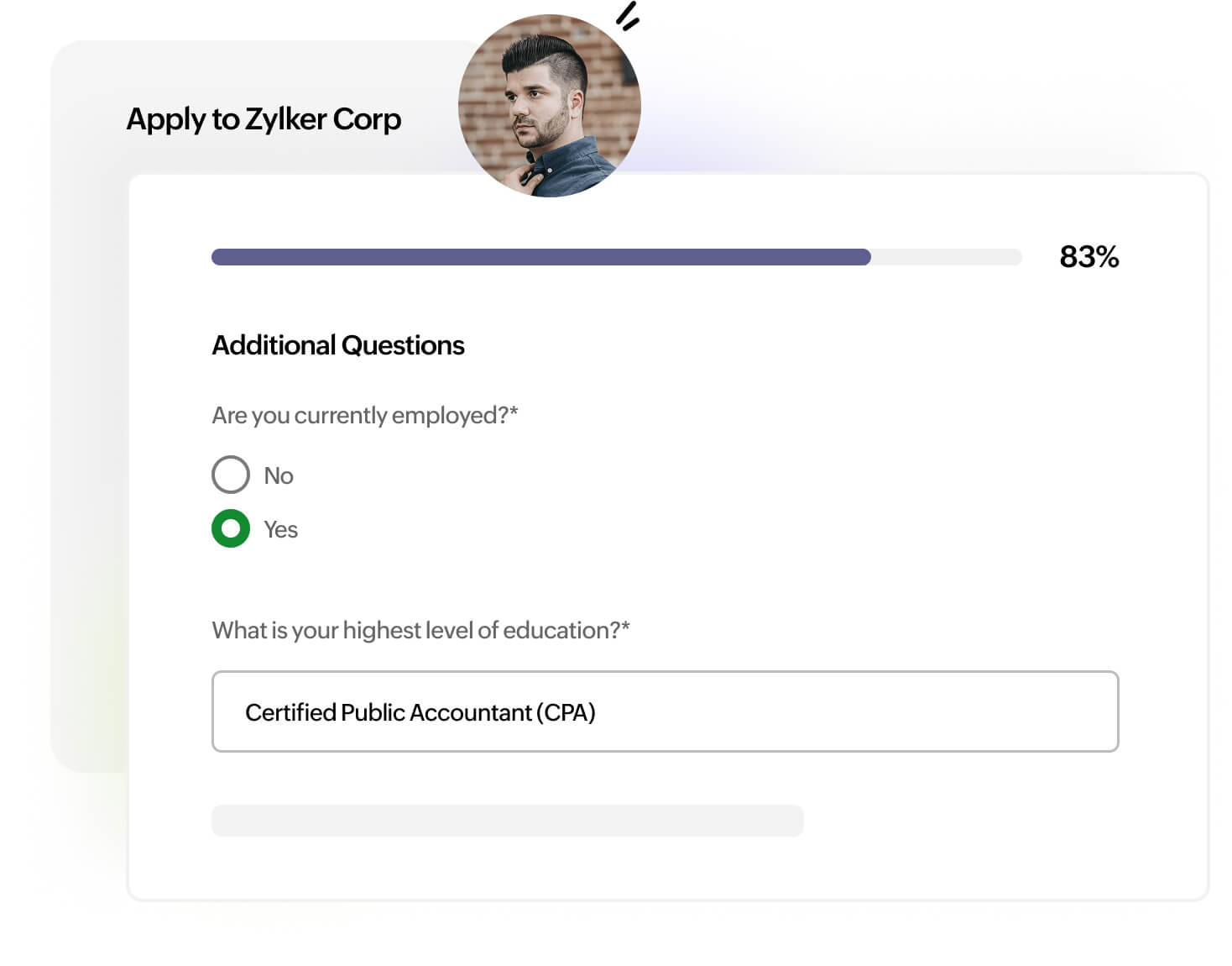 Evaluate just the pre-screened applications