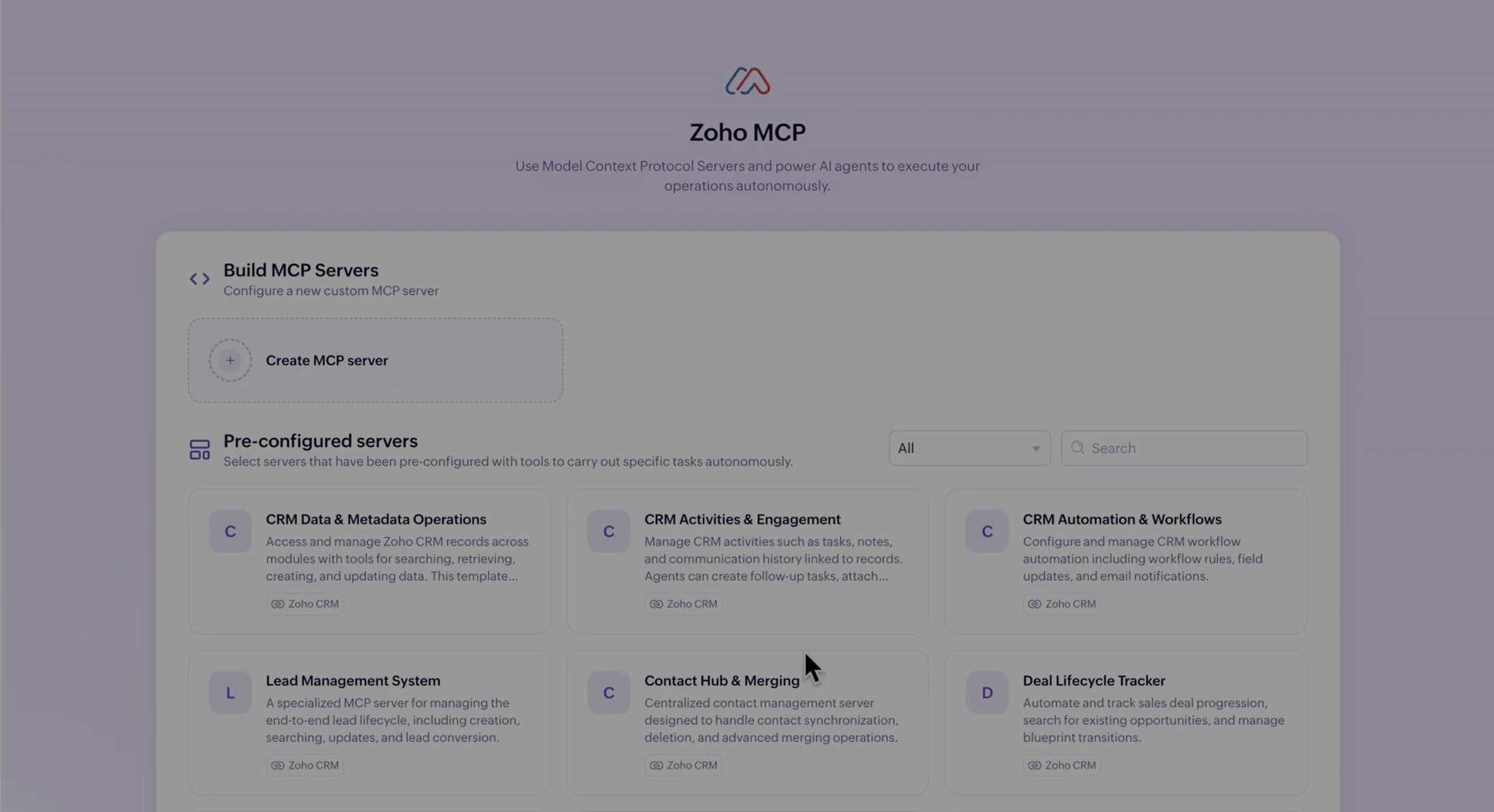 Zoho Recruit MCP demo
