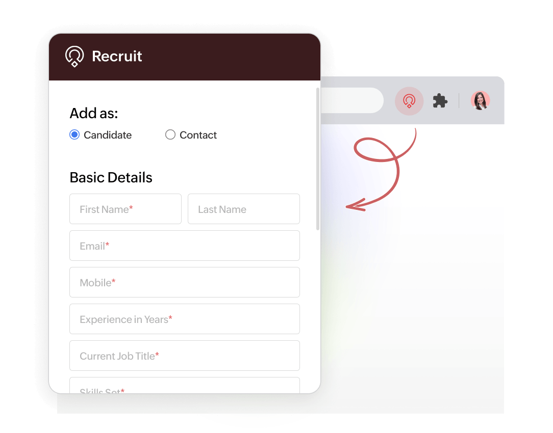 Webpages interface