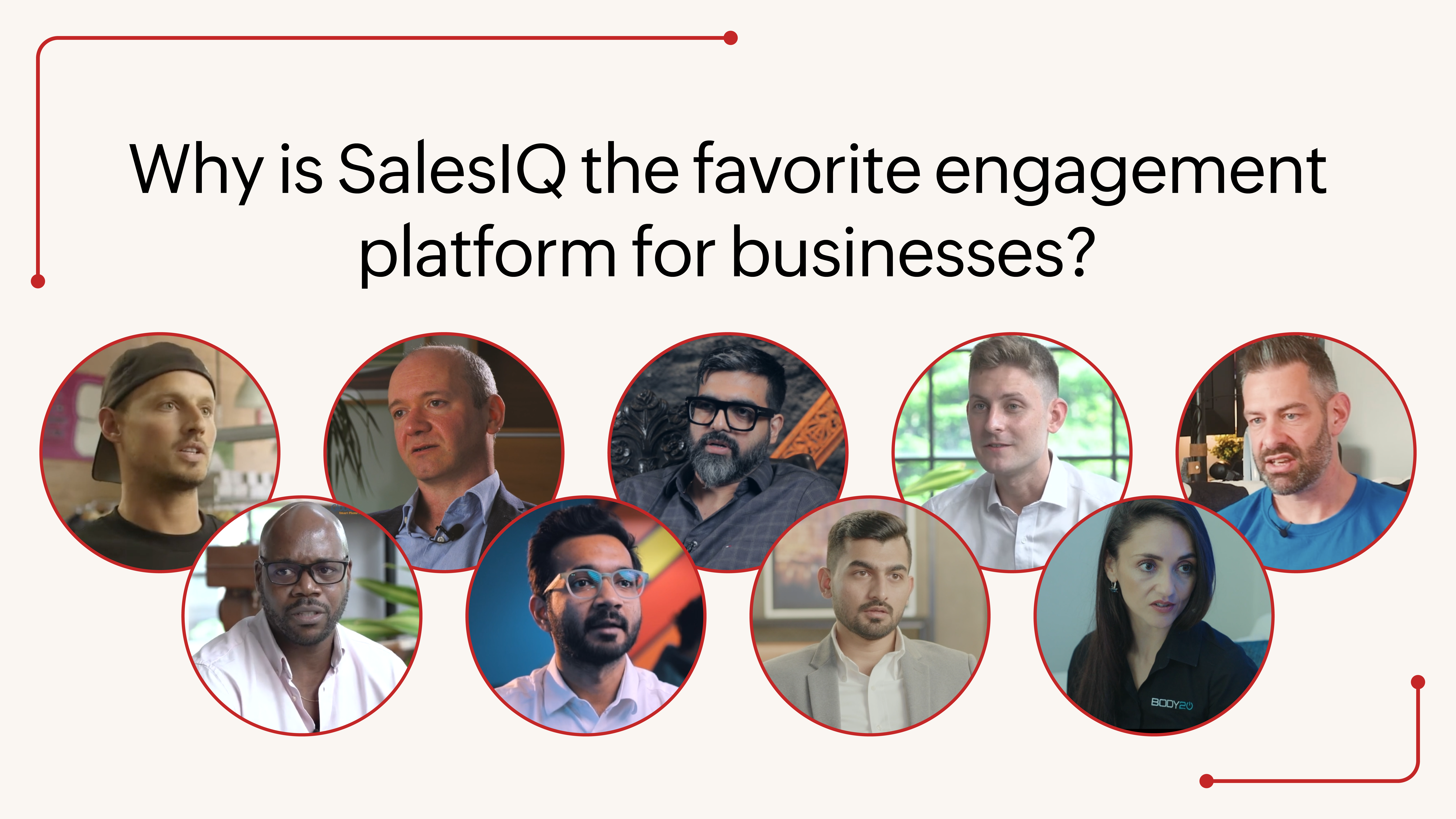 Why is Zoho SalesIQ the favorite engagement platform