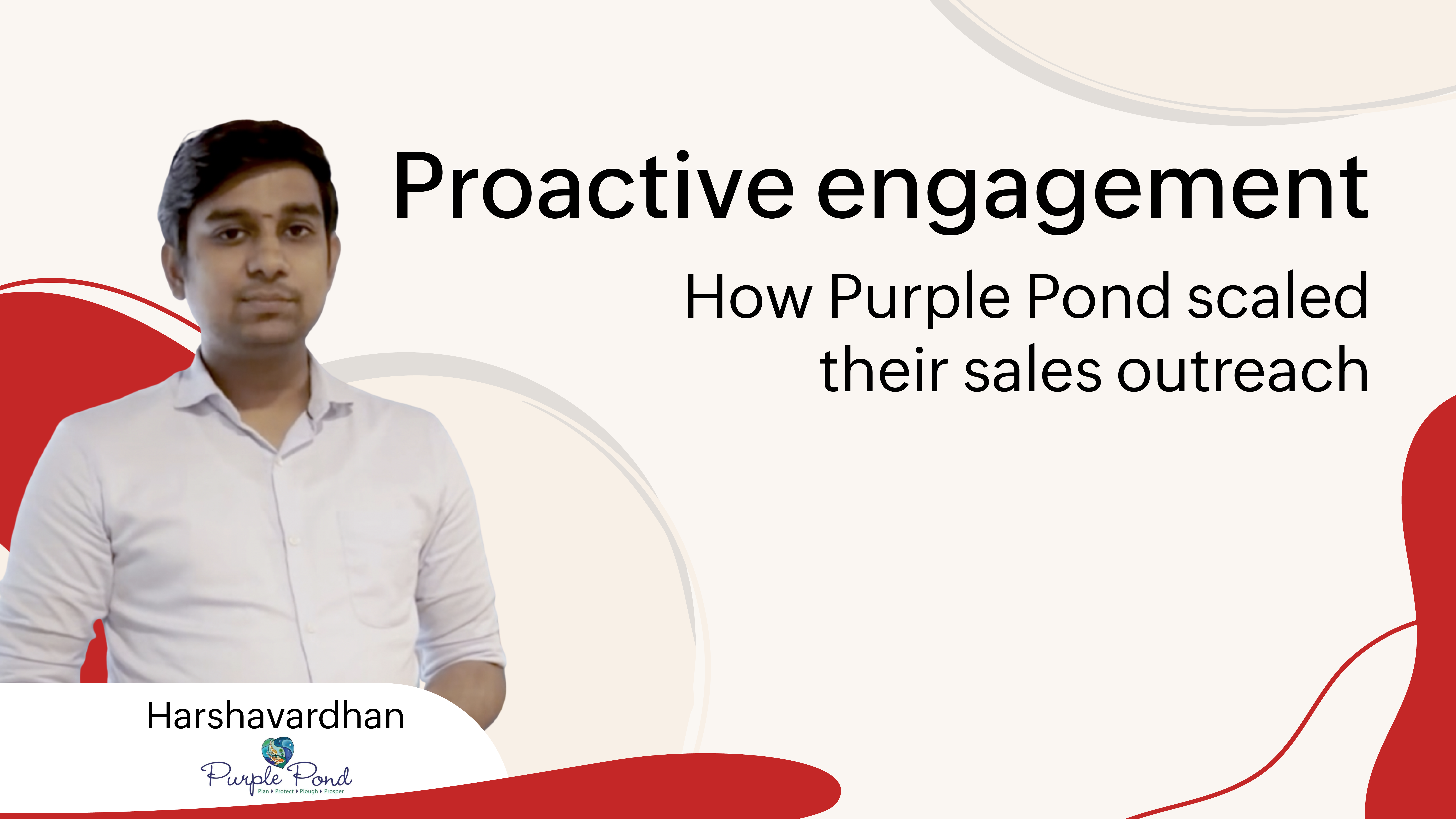 Purple Pond scaled their sales outreach with Zoho SalesIQ