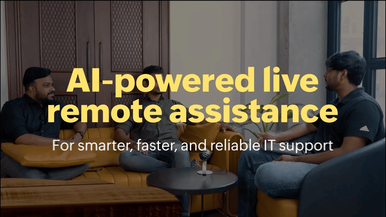 AI-powered remote support for IT