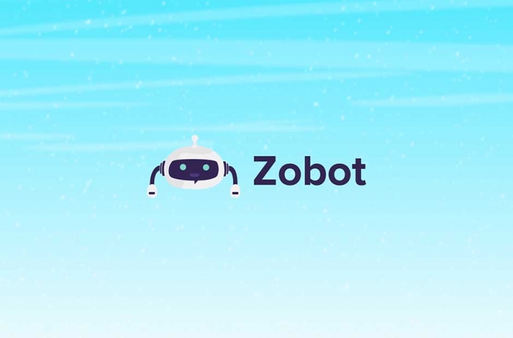 Zoho SalesIQ's customizable bot builder—Zobot