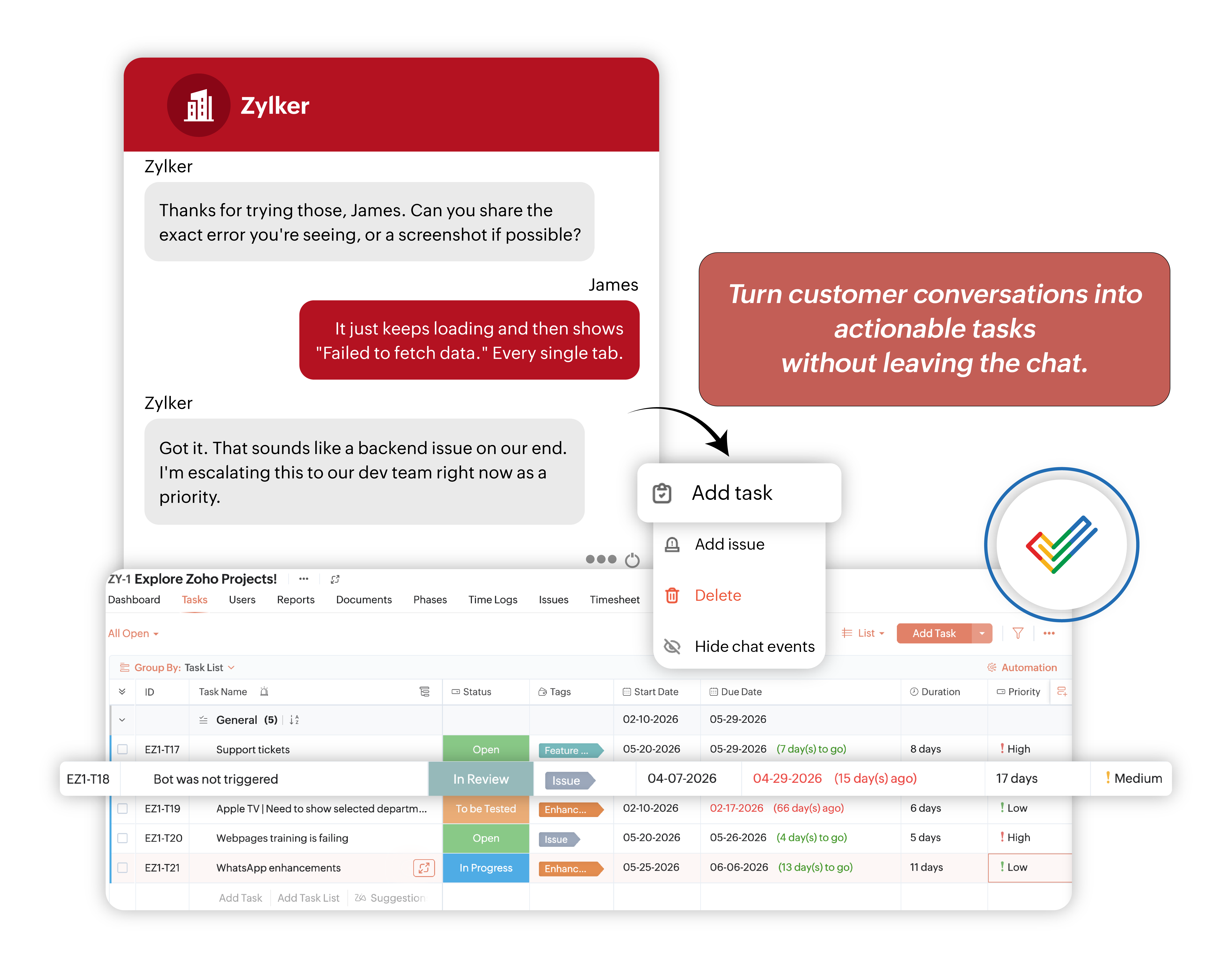Zoho Projects