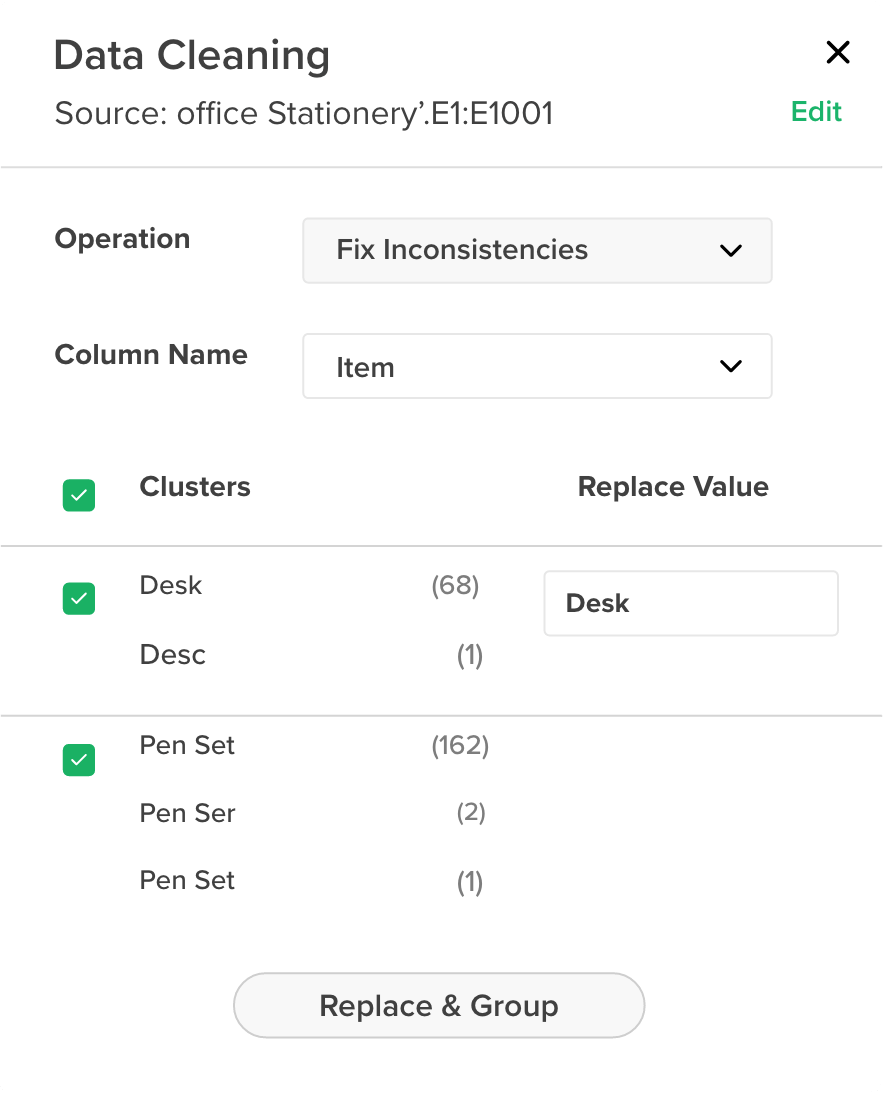 Automate data processing