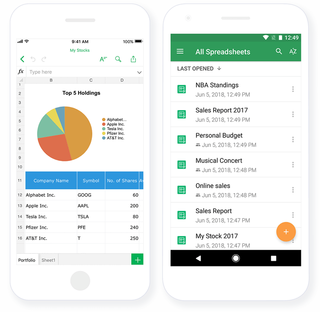 Accede a datos en todos los dispositivos