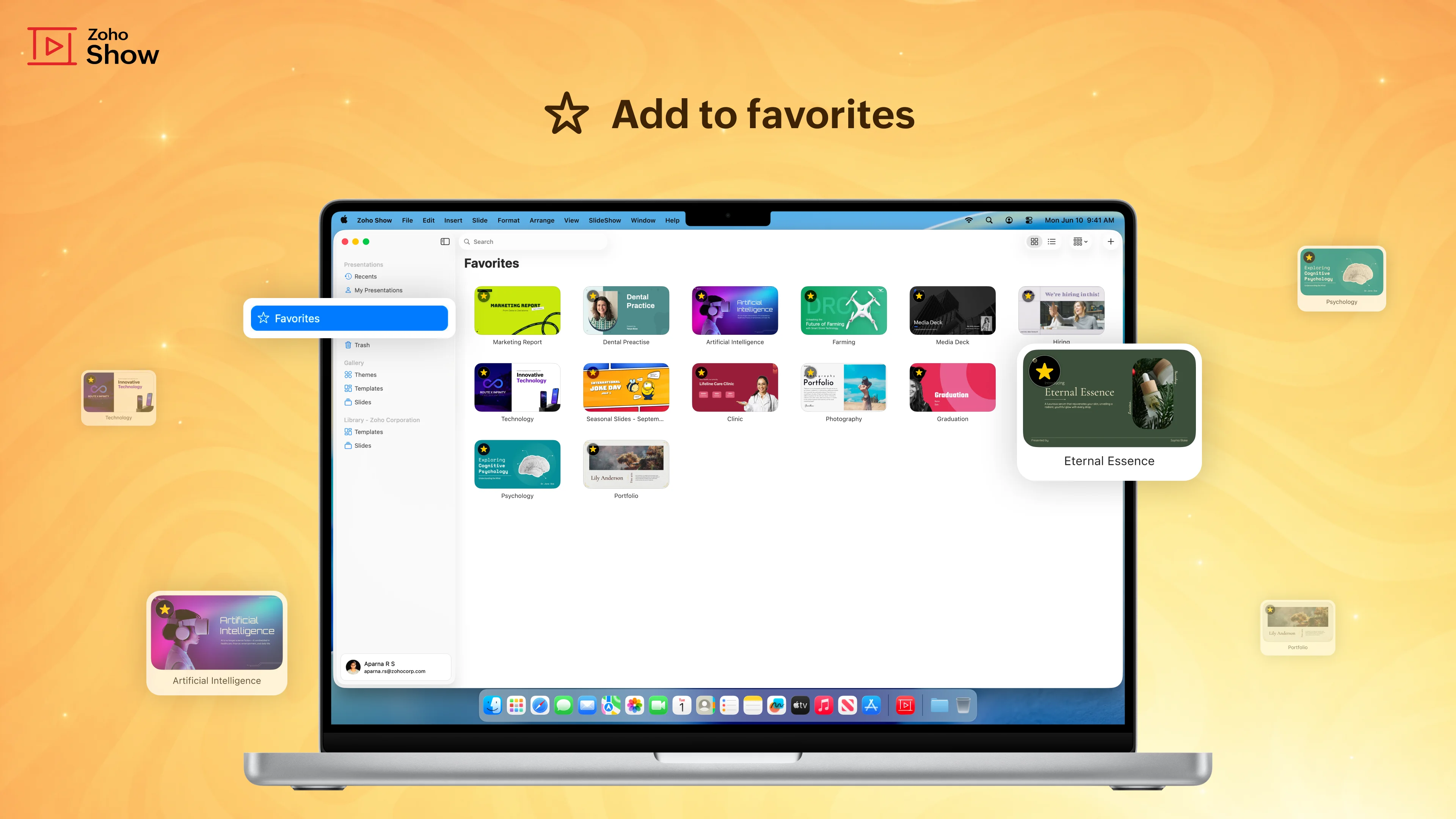 All new Zoho Show