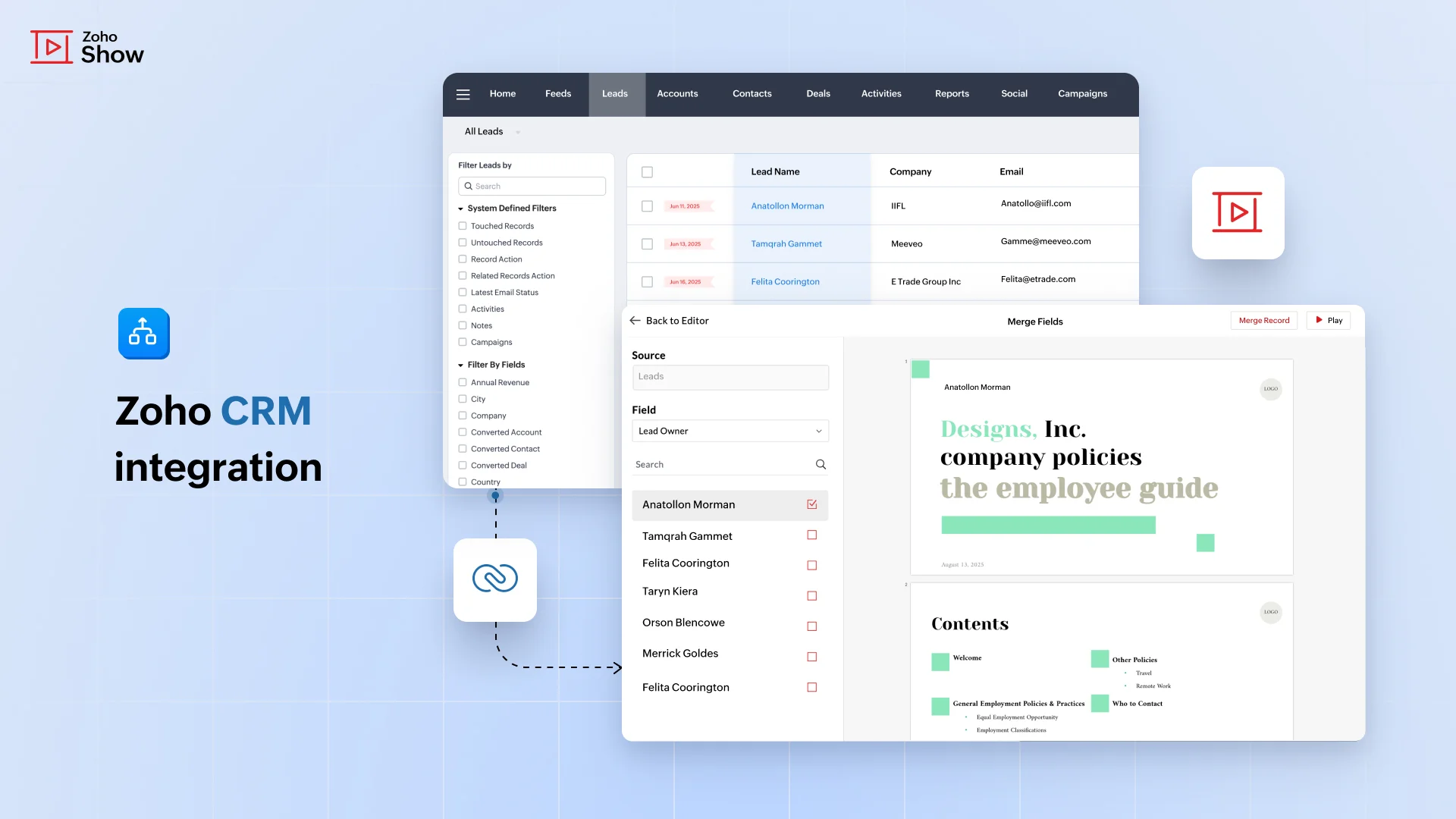 All new Zoho Show