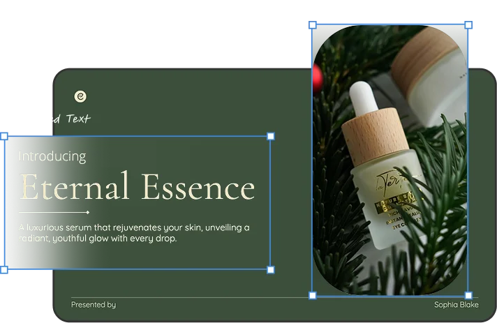 Generated slide base