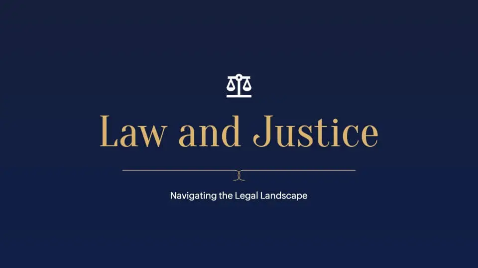 Law and Justice