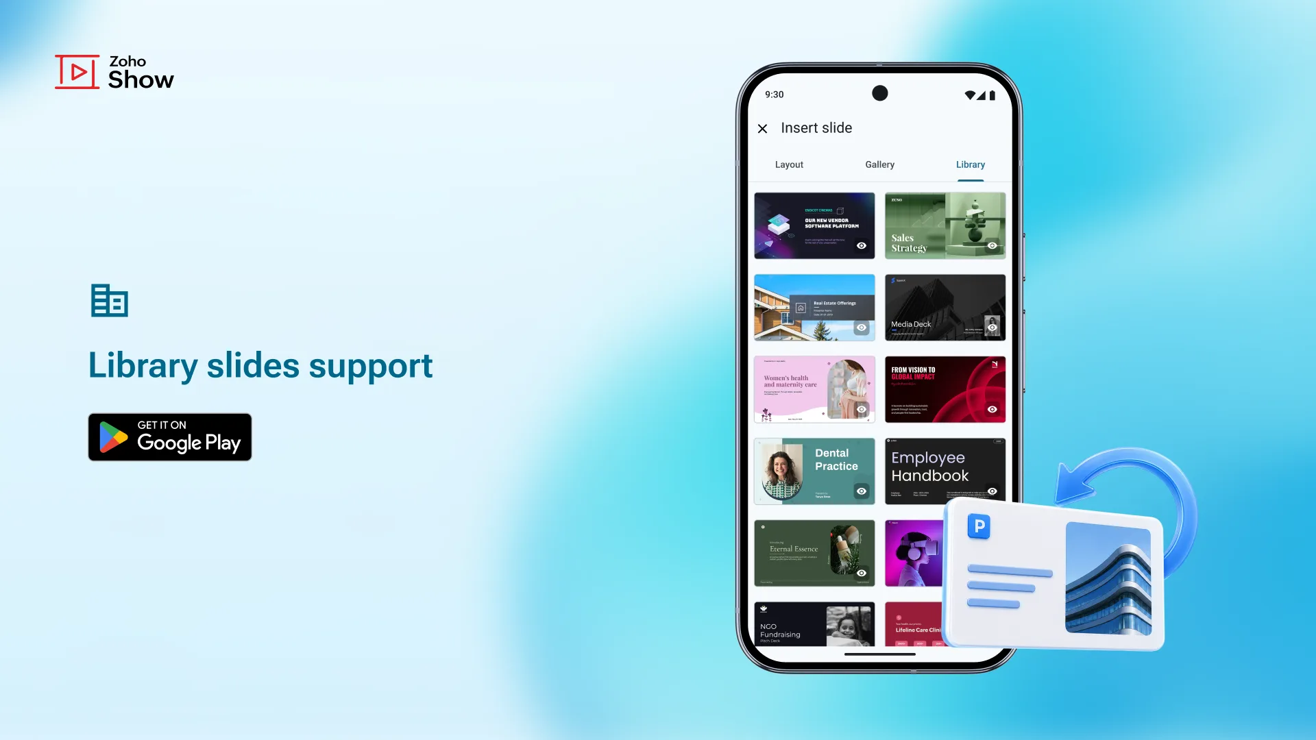 All new Zoho Show