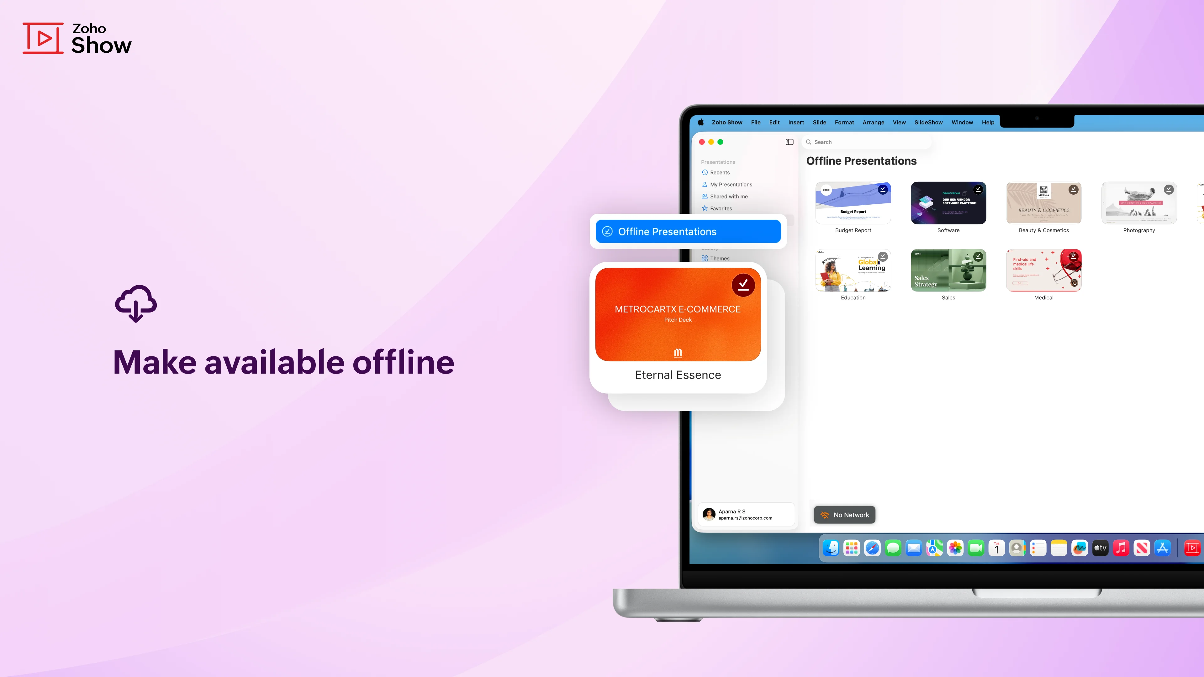 All new Zoho Show