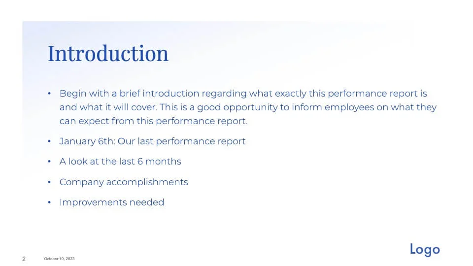 Introduction slide