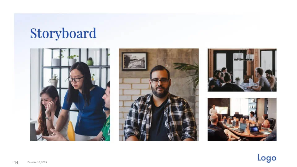 Storyboard slide