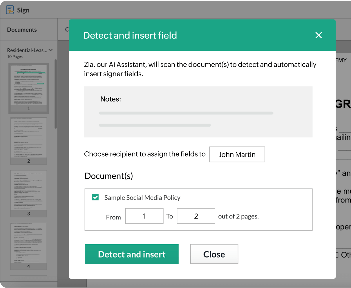 Autofill and customize fields