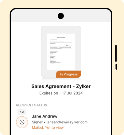 Document management at your fingertips