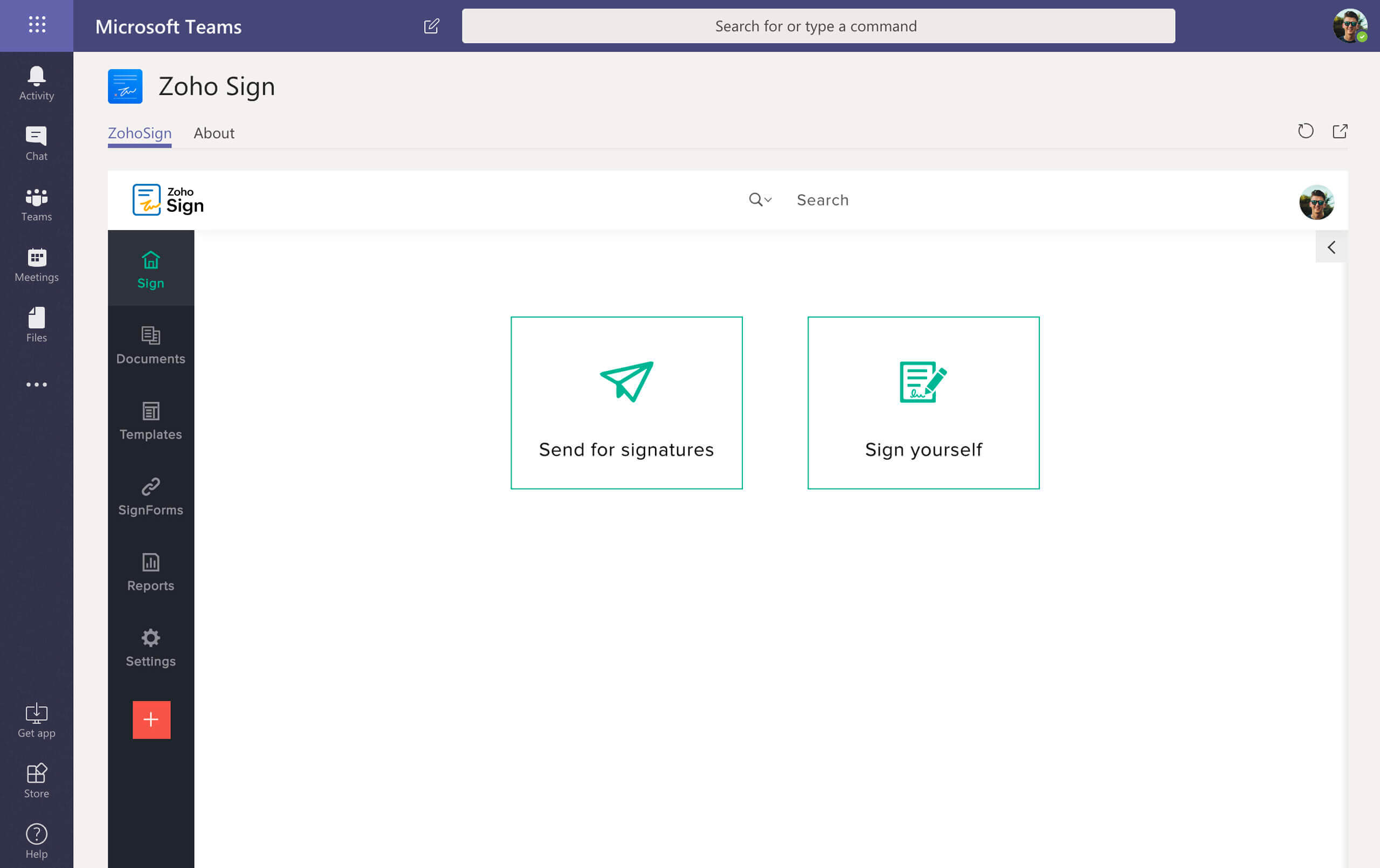 Documents signed while you collaborate