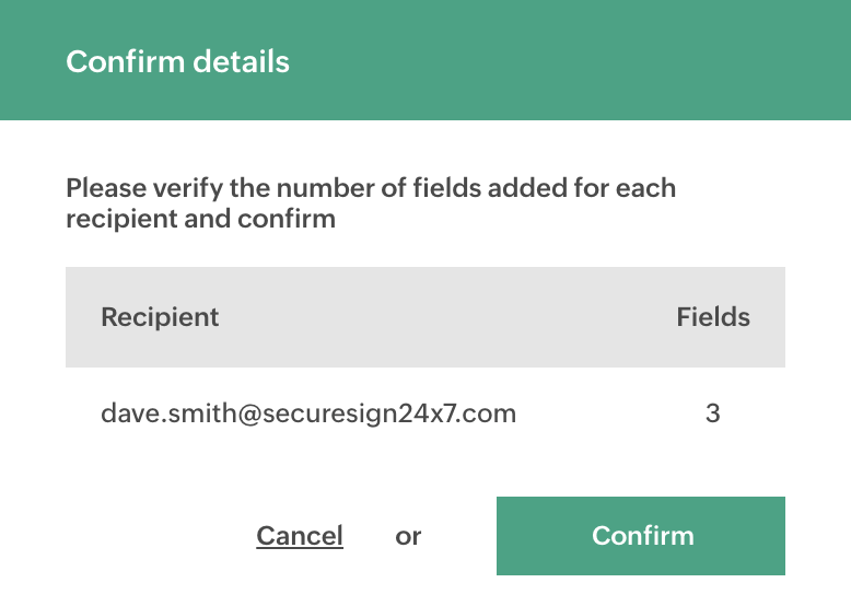 Automate document secondary
