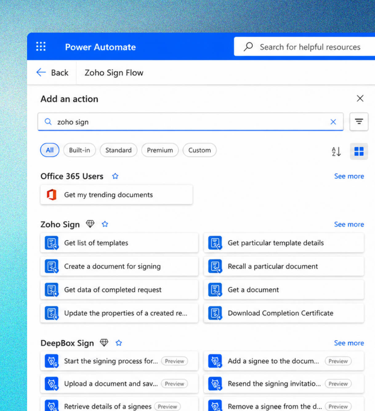Connect with over 1,000 apps