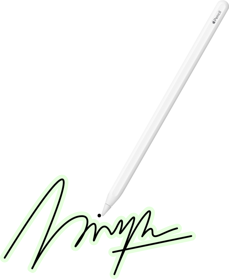 Scribble with Apple Pencil