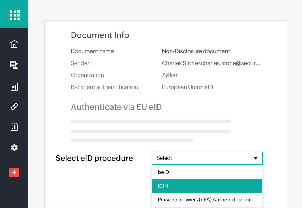 EU eID verification