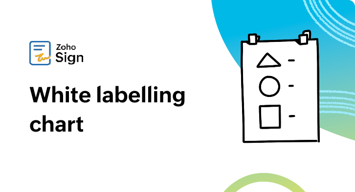 White labelling chart