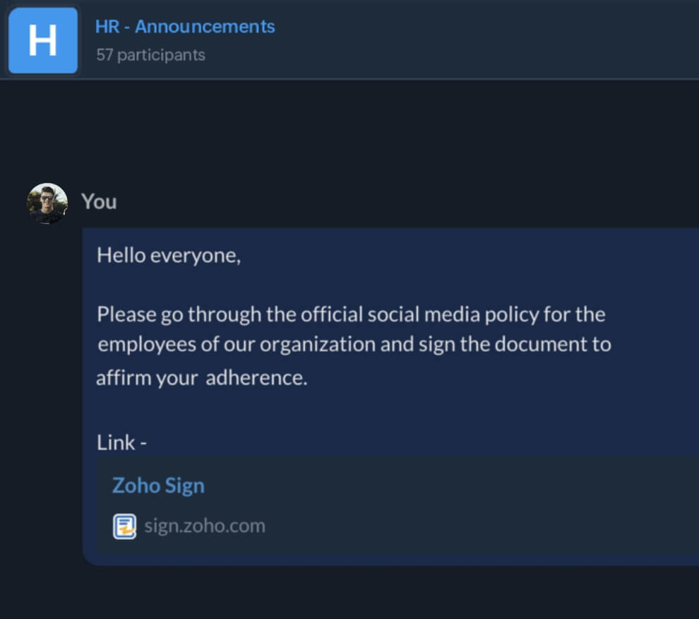 Self-service document signing