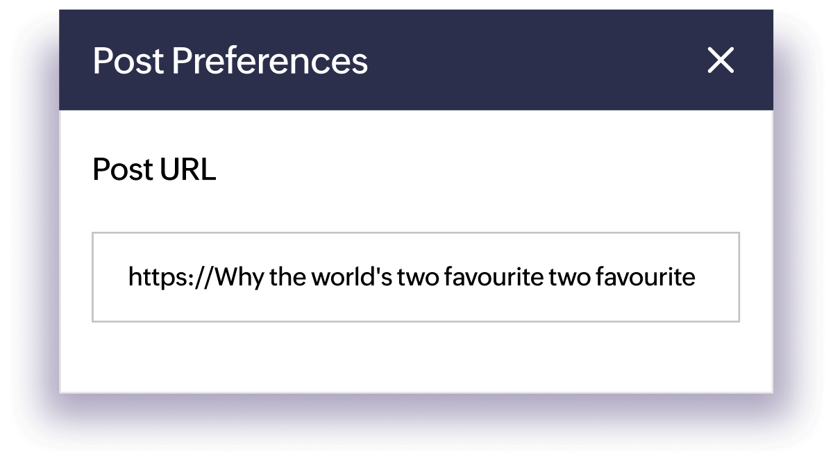 Auto-generated SEO URLs