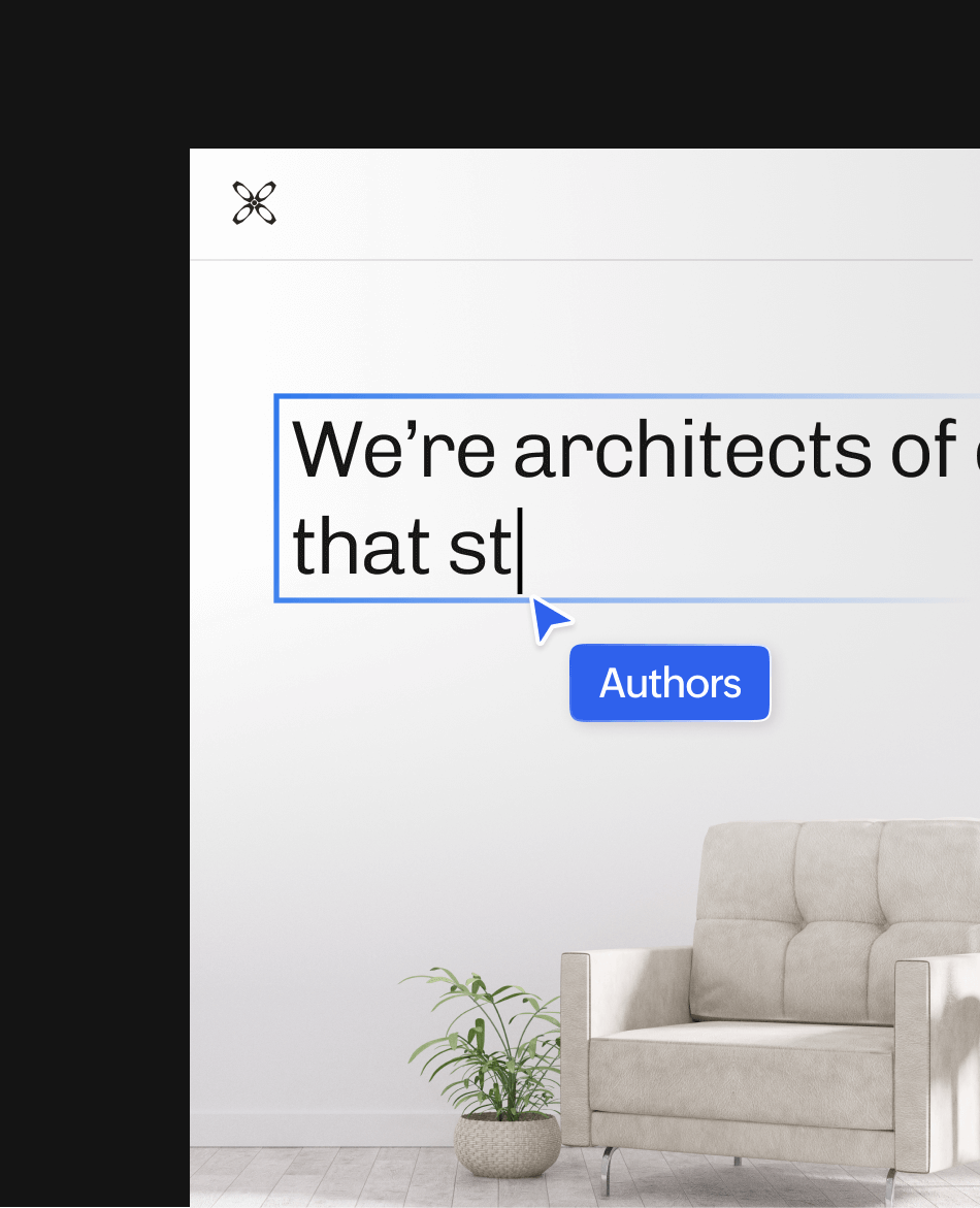 Creative authors for specific roles