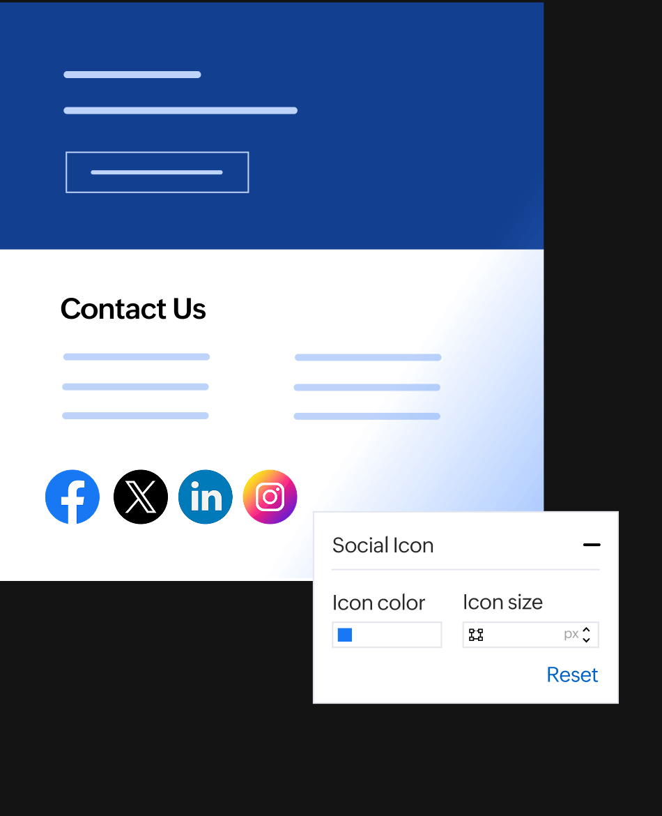 Link multi-platform social profiles for that chic look