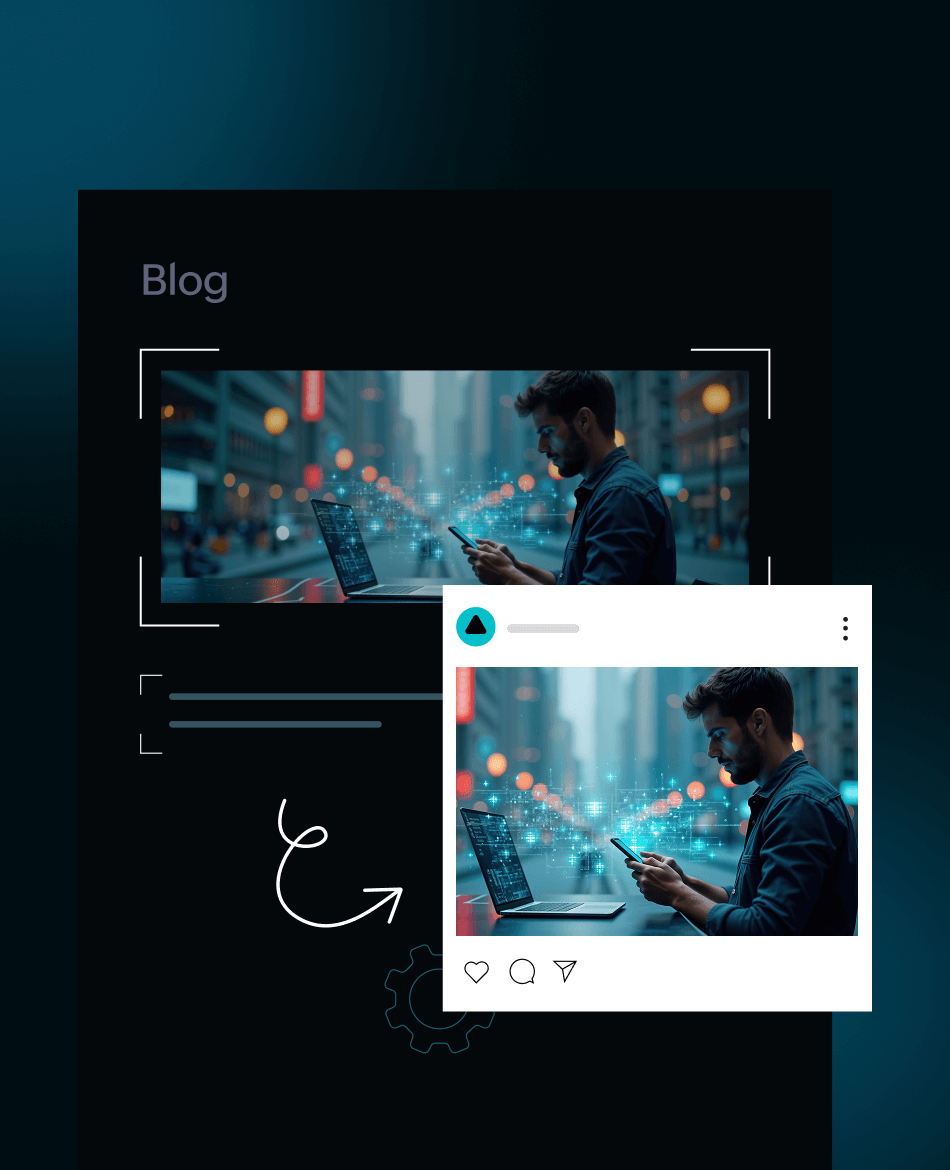 Save hours of time with automated social media publishing