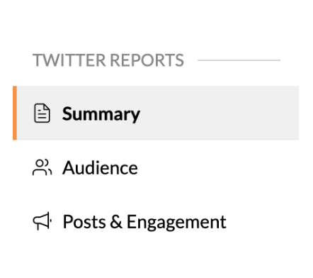 Custom reports summary