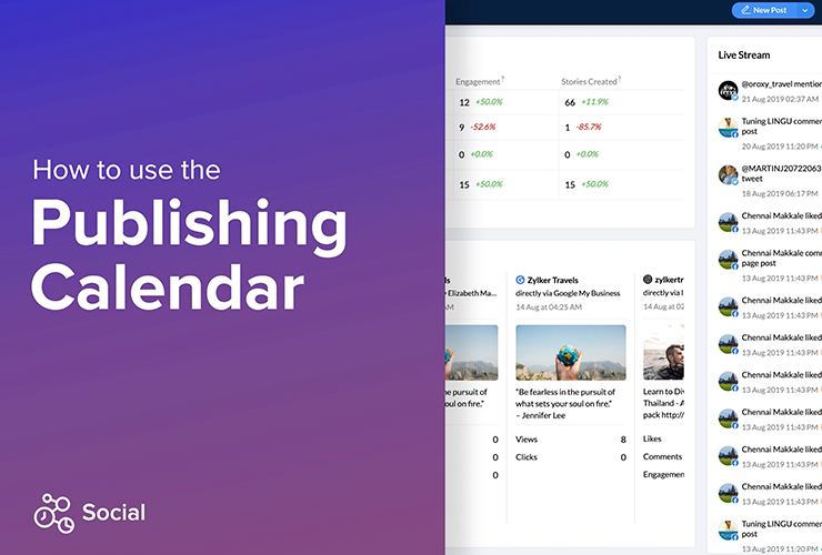 Publishing Calendar