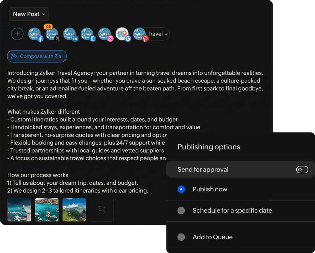 Validate before publishing