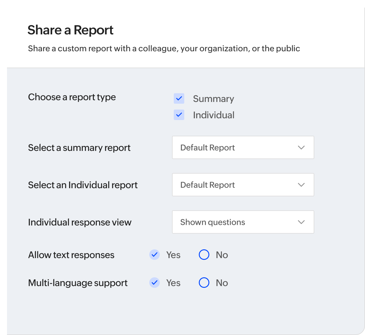 Transparent result sharing