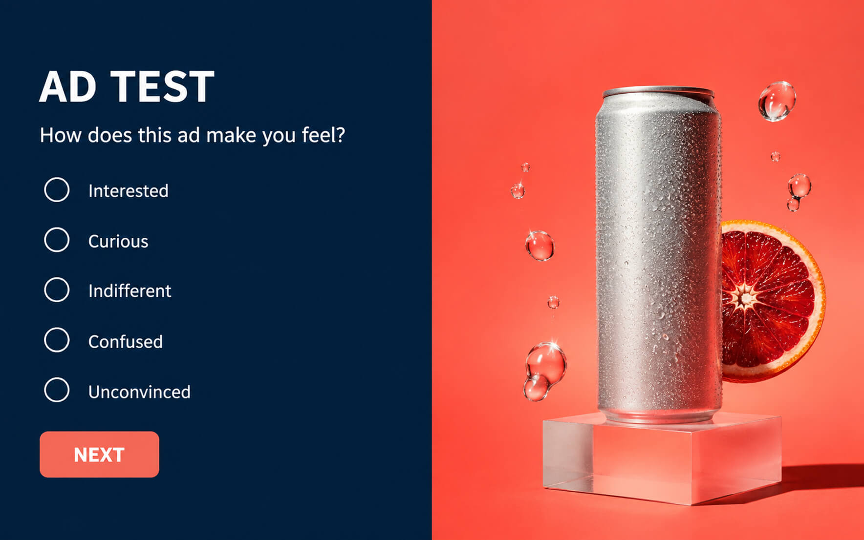 Ad testing survey questions