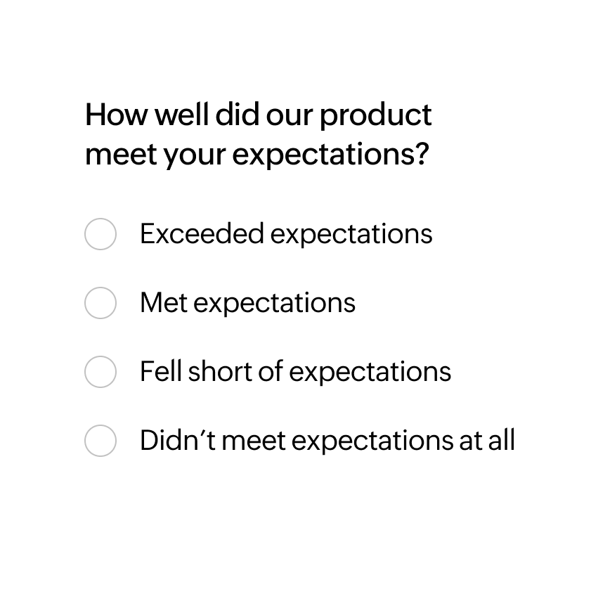 Follow-up surveys