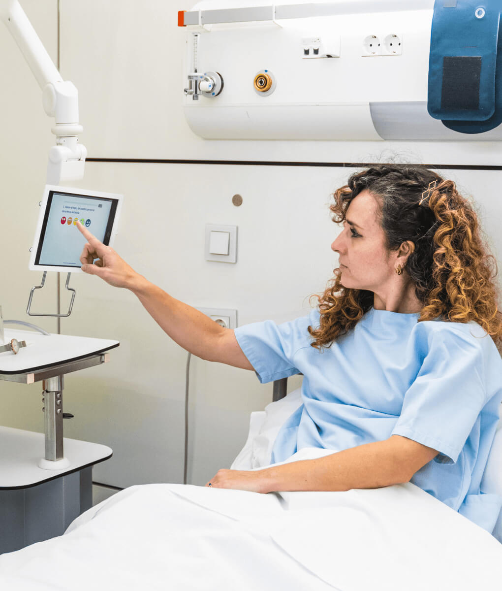 Kiosks in healthcare facilities