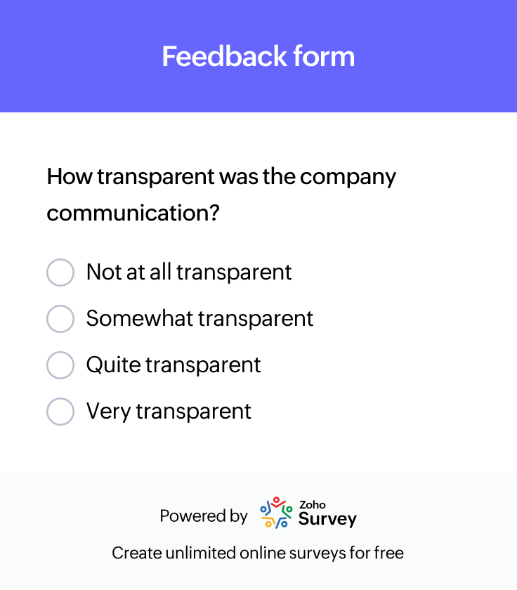 Employee complaint form